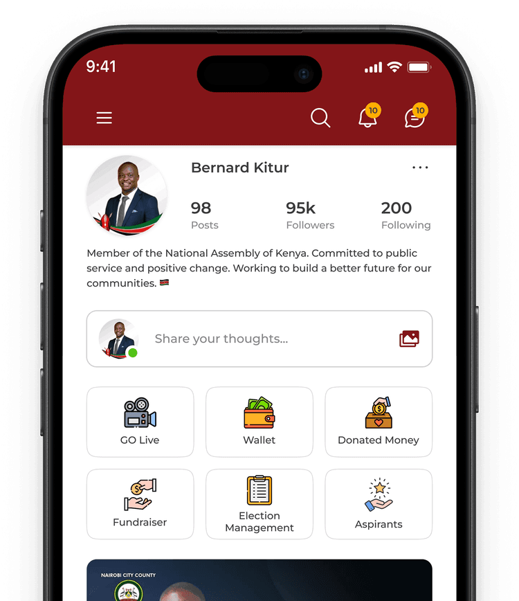 Uchaguzi Mobile App